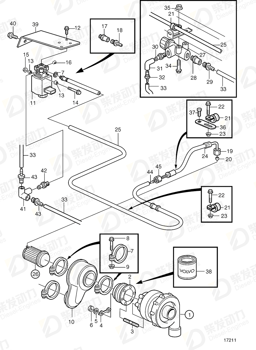 volvo penta Flange screw 967949 Drawing volvo penta Flange screw 967949 Drawing